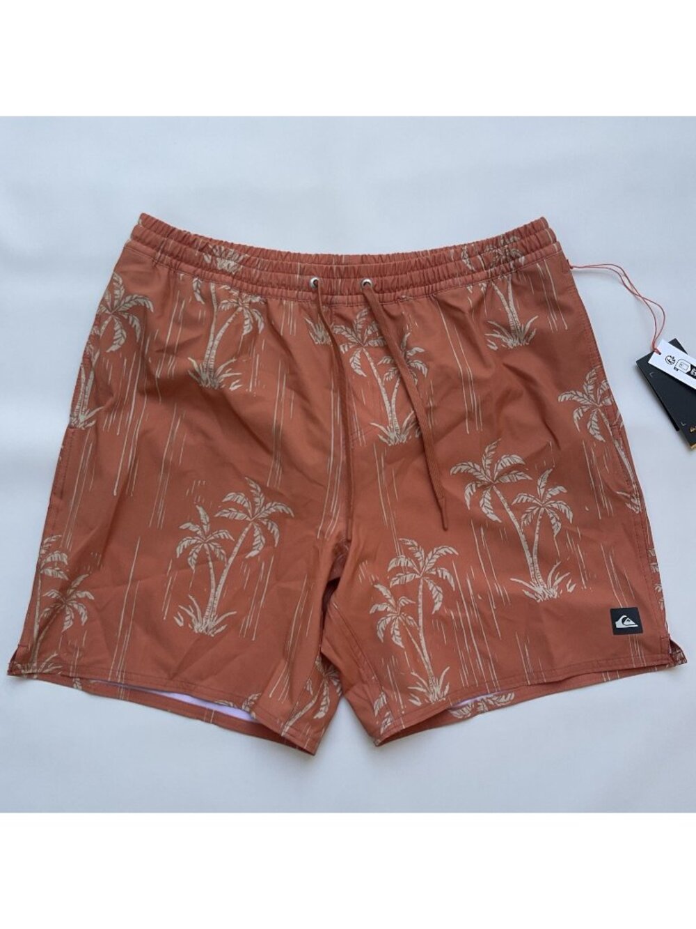 $58 Quiksilver Men’s Shady Palms Volley 17” Boardshort Stretch Beach Wear Size L